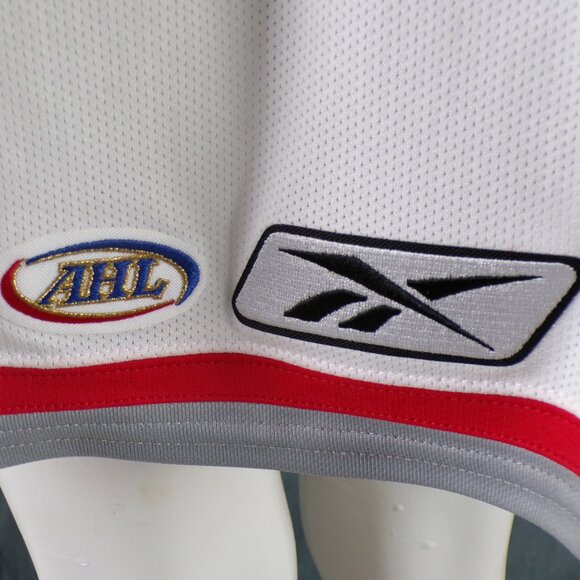 Abbotsford Heat Jersey - Official Home Jersey by Reebok - Men's Large - Picture 9 of 10